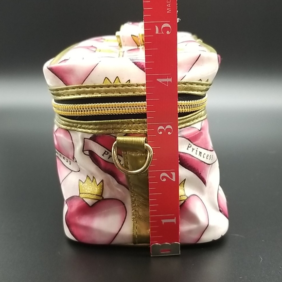 2 Princess Crown Heart Makeup Bags - Picture 11 of 11